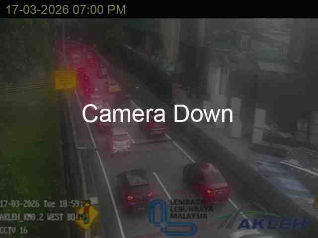 PLT CAM 16 WISMA DENMARK KM0.2 WB Traffic CCTV Camera, Updated On 6 May 2026, 2:03 PM