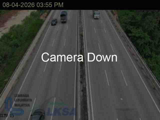 KSA CCTV 15 SUNGAI RASAU KM3.4 SB Traffic CCTV Camera, Updated On 11 May 2026, 6:21 PM