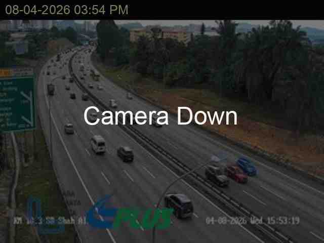 PLS CAM C4 SHAH ALAM KM10.3 SB Traffic CCTV Camera, Updated On 1 Aug 2026, 11:55 AM