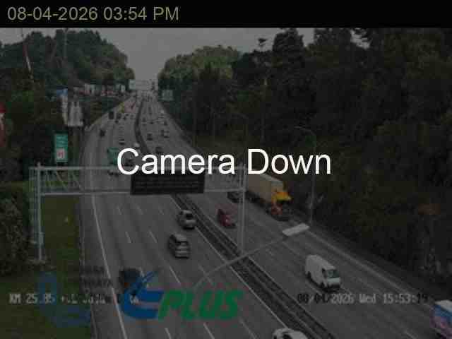 PLS CAM C4 JALAN DUTA KM25.85 SB Traffic CCTV Camera, Updated On 1 Aug 2026, 11:55 AM