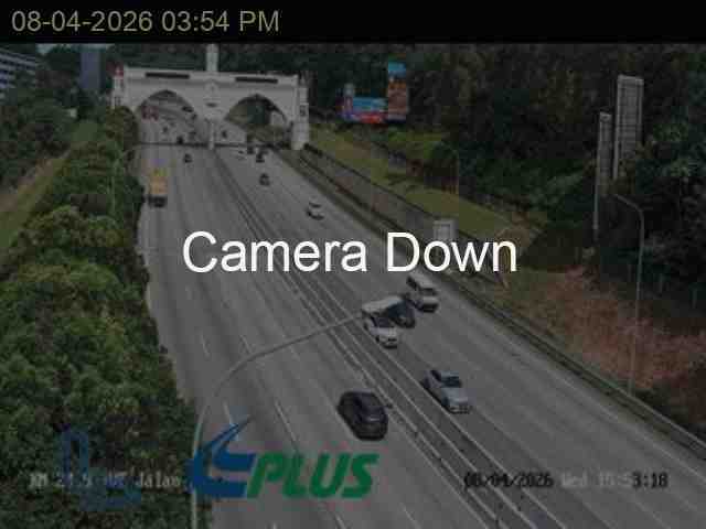 PLS CAM C4 JALAN DUTA KM24.9 SB Traffic CCTV Camera, Updated On 1 Aug 2026, 11:55 AM