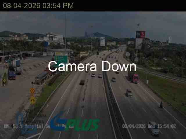 PLS CAM C3 HOSPITAL SG BULOH IC KM453.9 SB Traffic CCTV Camera, Updated On 6 May 2026, 1:56 PM