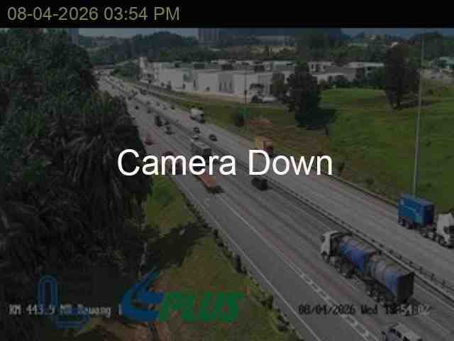 PLS CAM C3 RAWANG KM443.9 NB Traffic CCTV Camera, Updated On 6 May 2026, 1:56 PM