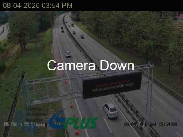 PLS CAM C1 SIMPANG PULAI KM288.4 NB Traffic CCTV Camera, Updated On 6 May 2026, 1:56 PM