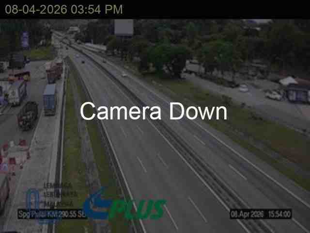 PLS CAM C1 SIMPANG PULAI KM290.55 SB Traffic CCTV Camera, Updated On 6 May 2026, 1:56 PM