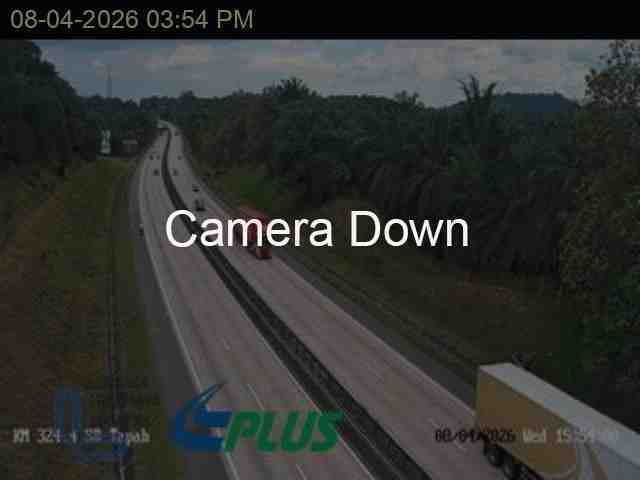 PLS CAM C1 TAPAH KM324.4 SB Traffic CCTV Camera, Updated On 6 May 2026, 1:56 PM