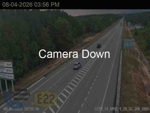 SDE CAM 14 KM47.4 EB SG JHR BRDG Traffic CCTV Camera, Updated On 11 May 2026, 10:51 PM