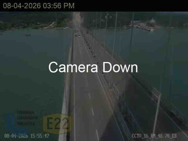 SDE CAM 16 KM48.7 EB SG JHR BRDG Traffic CCTV Camera, Updated On 11 May 2026, 10:51 PM