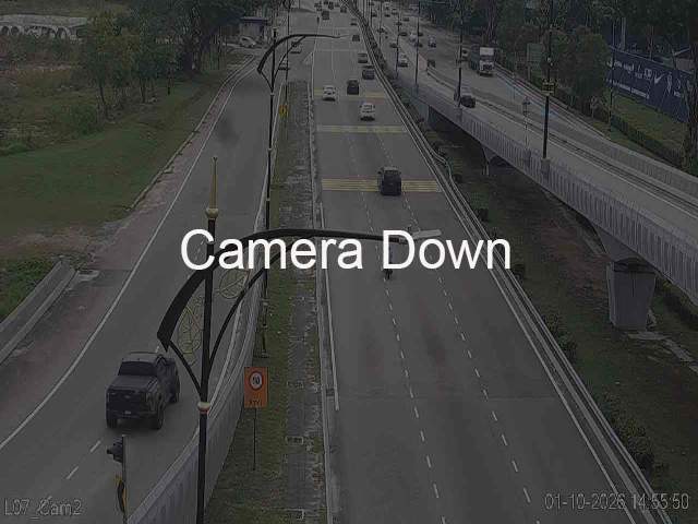 L7 C2 - JALAN ABU BAKAR SULTAN (DATARAN BANDARAYA) Traffic CCTV Camera, Updated On 28 Oct 2026, 11:55 PM