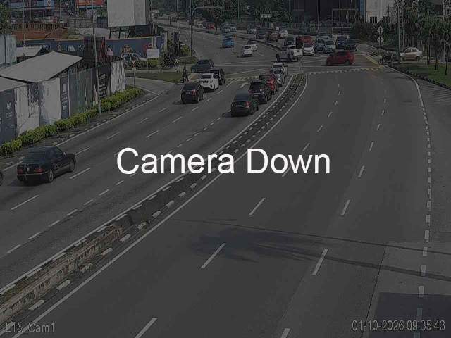 L15 C1 - JALAN TEBRAU / JALAN BUNGA ROS Traffic CCTV Camera, Updated On 28 Oct 2026, 11:55 PM