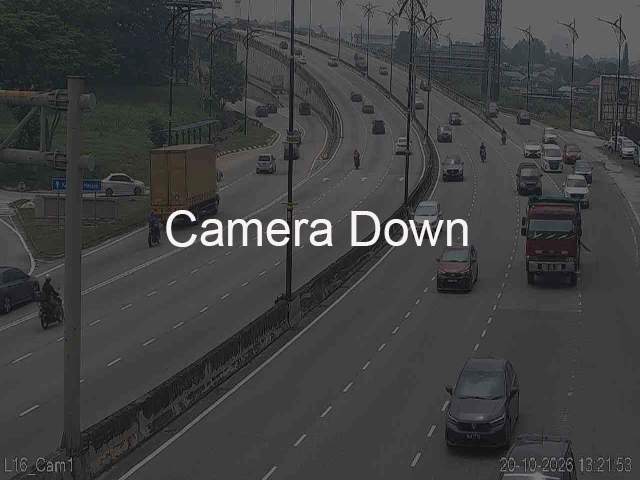 L16 C1 - JALAN TEBRAU / SUSUR EDL Traffic CCTV Camera, Updated On 28 Oct 2026, 11:55 PM