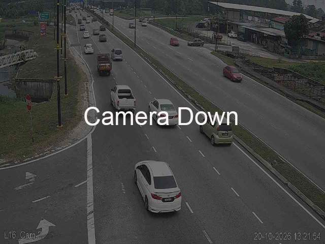 L16 C2 - JALAN TEBRAU / SUSUR EDL Traffic CCTV Camera, Updated On 28 Oct 2026, 11:55 PM