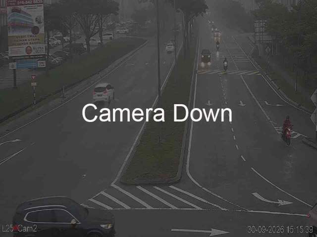 L25 C2 - JALAN MUTIARA EMAS UTAMA (ROUNDABOUT) Traffic CCTV Camera, Updated On 28 Oct 2026, 11:55 PM