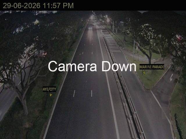 MARINE PARADE FLYOVER Traffic CCTV Camera, Updated On 3 Jul 2026, 9:03 AM