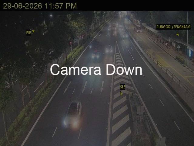 EXIT TO PUNGGOL FLYOVER Traffic CCTV Camera, Updated On 3 Jul 2026, 9:03 AM